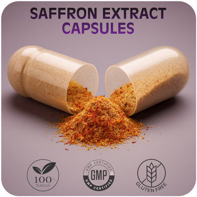 BriohNutra© Saffron Extract Capsules 88mg