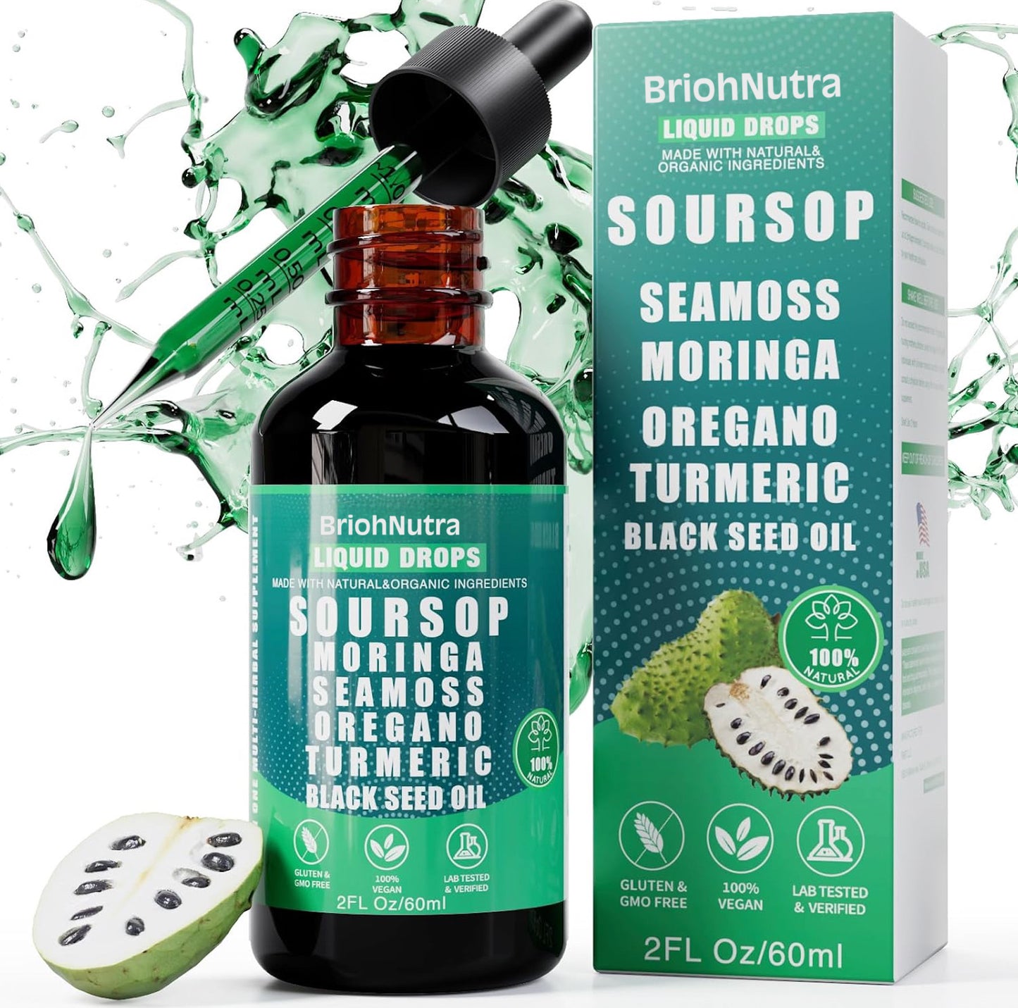 Brioh Nutra© – Soursop 10-in-1 Herbal Extract