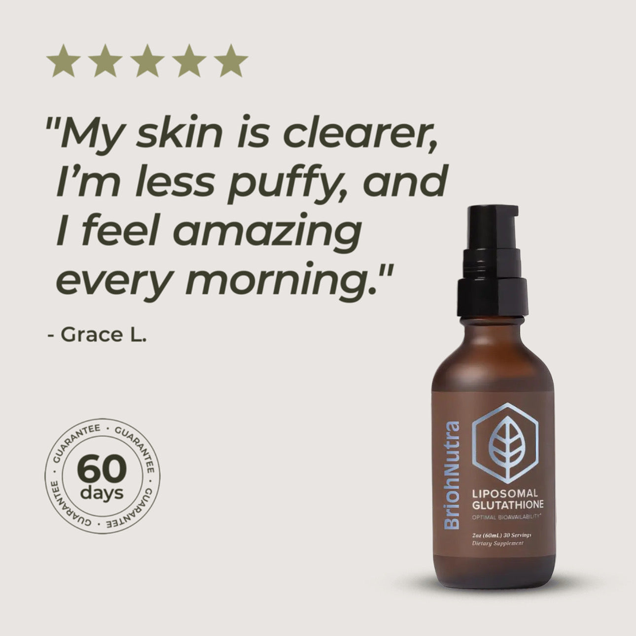 Brioh Nutra™ Liposomal Glutathione